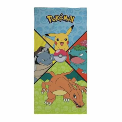 TOALLA ALGODÓN PREMIUM POKEMON 70.0 X 140.0 CM