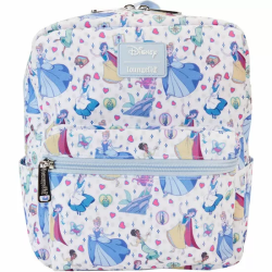 MOCHILA NYLON MANGA STYLE PRINCESAS DISNEY LOUNGEFLY 24CM