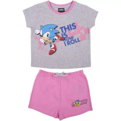 PIJAMA CORTO SINGLE JERSEY SONIC