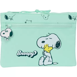 PORTATODO GDE. 2 CREMALLERAS SNOOPY 