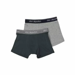 PACK 2 BOXERS NIÑO COLORES GRIS CLARO/VERDE