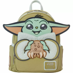 MOCHILA GROGU THE MANDALORIAN STAR WARS LOUNGEFLY 26CM