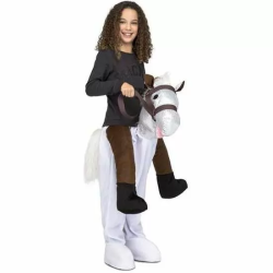 DISFRAZ INFANTIL CABALLO A HOMBROS TALLA UNICA