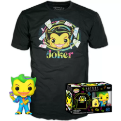 SET FIGURA POP & TEE DC COMICS BATMAN JOKER EXCLUSIVE