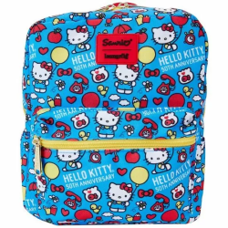 MOCHILA 50TH ANNIVERSARY HELLO KITTY LOUNGEFLY 24CM