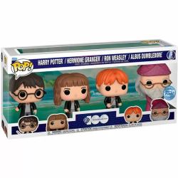 BLISTER 4 FIGURAS POP HARRY POTTER EXCLUSIVE