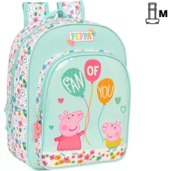 PEPPA PIG MOCHILA ADAPTABLE A CARRO 26X34X11