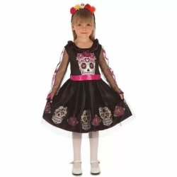 DISFRAZ CALAVERITA TALLA 5-6 Y