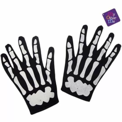 GUANTES DE ESQUELETO PARA ADULTOS ONE SIZE