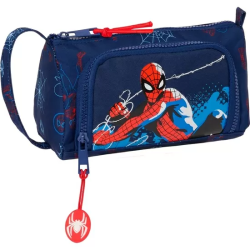 PORTATODO CON BOLSILLO DESPLEGABLE LLENO SPIDER-MAN 