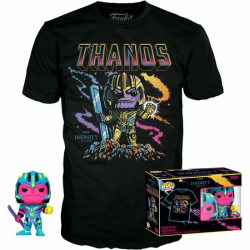 SET FIGURA POP & TEE MARVEL INFINITY SAGA THANOS EXCLUSIVE