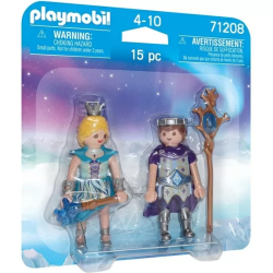 PLAYMOBIL DUOPACK PRINCESA Y PRÍNCIPE DE HIELO