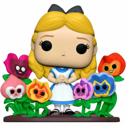 FIGURA POP DISNEY ALICIA EN EL PAIS DE LAS MARAVILLAS 70TH ALICE WITH FLOWERS