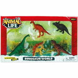 FIGURAS DINOSAURIOS EN CAJA 6 PZAS