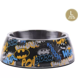 COMEDERO PARA PERRO L BATMAN MULTICOLOR