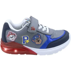 DEPORTIVA SUELA TPR CON LUCES PAW PATROL LIGHT GRAY