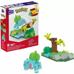 KIT CONSTRUCCION MEGA CONSTRUX BULBASUR FOREST FUN POKEMON 82PZS