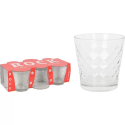 SET 6 VASOS 290CC ROCK DIAMANTS