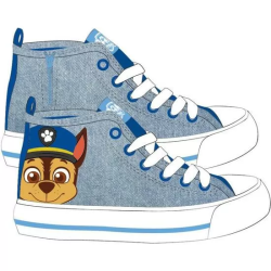 ZAPATILLA LONETA SUELA PVC ALTA PAW PATROL BLUE