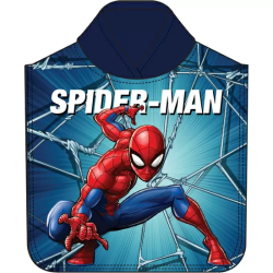 PONCHO DE ALGODÓN SPIDER-MAN 