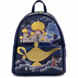 MOCHILA CASTILLO JASMINE ALADDIN DISNEY LOUNGEFLY 26CM