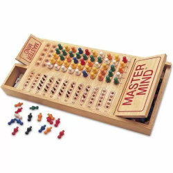 JUEGO MASTER MIND COLORES DE MADERA 36X17X4,5 CM