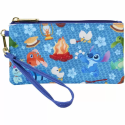 CARTERA NYLON CAMPING CUTIES STITCH DISNEY LOUNGEFLY