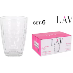 SET 6 VASOS 415CC NEW ARTEMIS