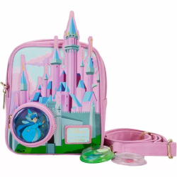 BOLSO HADAS MADRINAS CASTILLO LA BELLA DURMIENTE DISNEY LOUNGEFLY