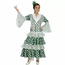 DISFRAZ FLAMENCA FERIA 7-9 AÑOS (VESTIDO (NO INCLUYE MANTONCILLO))