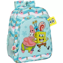 MOCHILA DE 33 CM ADAPT.CARRO BOB ESPONJA 