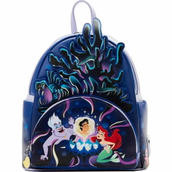 MOCHILA URSULA LA SIRENITA DISNEY LOUNGEFLY 26CM