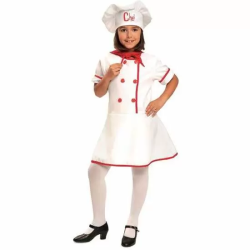 DISFRAZ INFANTIL LADY CHEF TALLA 3-4 AÑOS