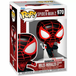 FIGURA POP MARVEL SPIDERMAN 2 MILES MORALES UPGRADED SUIT