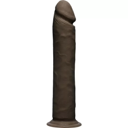 THE D - PENE REALISTICO - 25,40 CM ULTRASKYN - CHOCOLATE