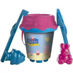 PEPPA PIG SET CUBO+ACCESORIOS 36X16