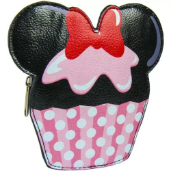 CARTERA MONEDERO POLIPIEL MINNIE - NEGRO