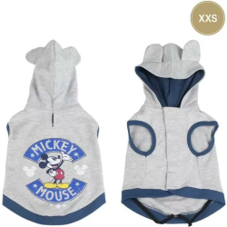 SUDADERA PARA PERRO XXS MICKEY GRAY