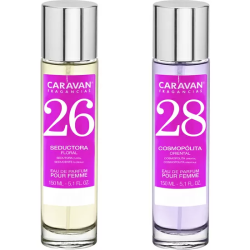 SET DE 2 PERFUMES CARAVAN PARA MUJER Nº28 Y Nº 26