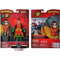 FIGURA MALEABLE BENDYFIGS ROBIN DC COMICS 19CM