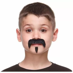 BIGOTE Y PERILLA INFANTIL TALLA ÚNICA