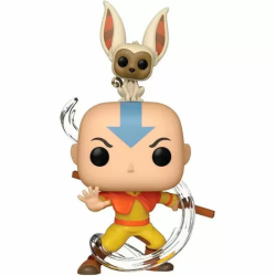 FIGURA POP AVATAR THE LAST AIRBENDER AANG WITH MOMO