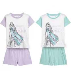 PIJAMA CORTO FROZEN LIGHT BLUE