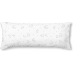 FUNDA DE ALMOHADA 100% ALGODÓN MODELO PEPPA PIG GRIS DE 105 CM.