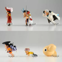 PACK 12 FIGURAS WORLD COLLECTABLE LANDSCAPES VOL.10 THE GREAT PIRATES 100 ONE PIECE 7CM SURTIDO