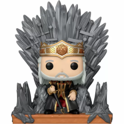 FIGURA POP DELUXE HOUSE OF THE DRAGON VISERYS ON THE IRON THRONE