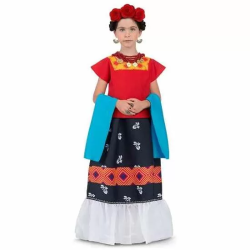 DISFRAZ INFANTIL FRIDA KAHLO TALLA 3-4 AÑOS