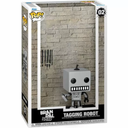 FIGURA POP ART COVER BRANDALISED TAGGING ROBOT