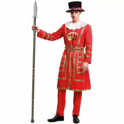 DISFRAZ ADULTO BEEFEATER TALLA M-L