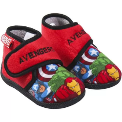 ZAPATILLAS DE CASA MEDIA BOTA AVENGERS RED